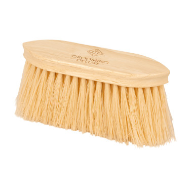 Brosse de pansage équitation bois douce – Grooming Deluxe
