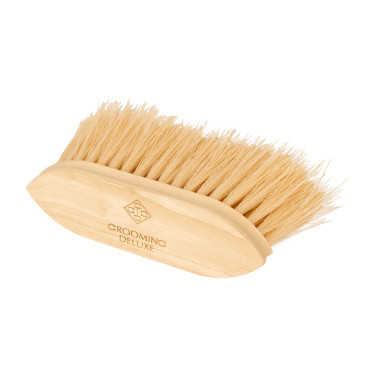 Brosse de pansage équitation bois douce – Grooming Deluxe