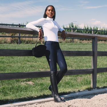 Legging d'Equitation Kentucky Classic Grip au Genou femme Marine Bleu marine Legging d'Equitation Kentucky Classic Grip au Genou femme Marine Bleu marine