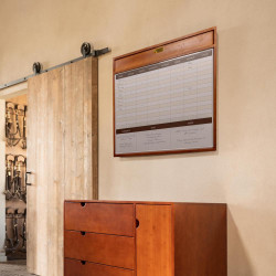 Tableau d'écurie magnétique avec cadre Grooming Deluxe by Kentucky Bois Beige