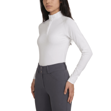 Chemise de Concours Kentucky Classic Femme manches longues Blanc