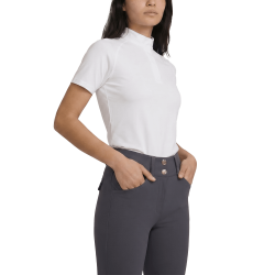 Kentucky Classic wedstrijdshirt dames met korte mouwen Wit
