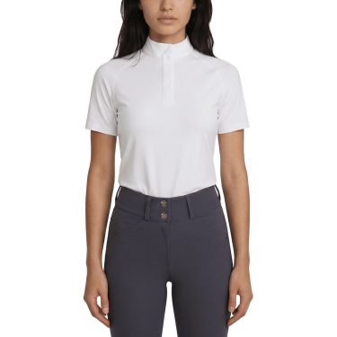 Chemise de Concours Kentucky Classic Femme manches courtes Blanc