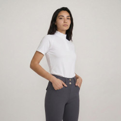 Kentucky Classic wedstrijdshirt dames met korte mouwen Wit