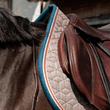 Kentucky Zadeldek Pied-de-Poule Bordeaux