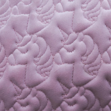 Tapis de selle Kentucky Tête de Licorne Pailleté Rose pâle Tapis de selle Kentucky Tête de Licorne Pailleté Rose pâle
