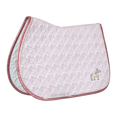 Zadeldoek Kentucky Glinsterende Eenhoornkop Lichtroze Zadeldoek Kentucky Glinsterende Eenhoornkop Lichtroze