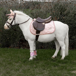 Zadeldek Kentucky Glitter Eenhoorn Lichtroze