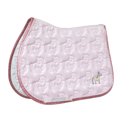 Zadeldek Kentucky Glitter Eenhoorn Lichtroze