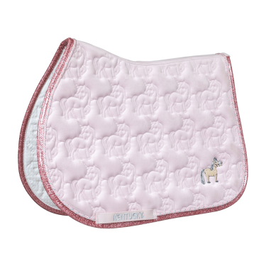 Zadeldek Kentucky Glitter Eenhoorn Lichtroze