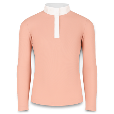 Polo de concours Kentucky Tokyo manches longues fille Vieux rose Polo de concours Kentucky Tokyo manches longues fille Vieux rose