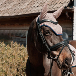 Paardenoornet vliegenkap Kentucky pied-de-poule | Equi-Clic