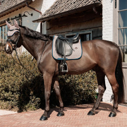 Paardenoornet vliegenkap Kentucky pied-de-poule | Equi-Clic