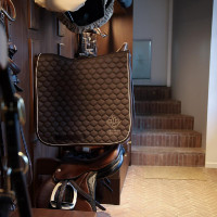 Tapis grooming deluxe dressage Kentucky Marron