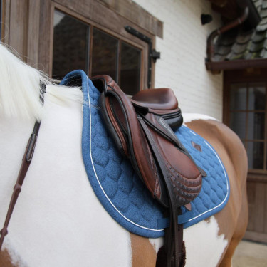 Tapis de Selle Kentucky Melange Jumping Marine Bleu marine Tapis de Selle Kentucky Melange Jumping Marine Bleu marine
