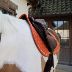 Tapis de Selle Kentucky Melange Jumping Orange Tapis de Selle Kentucky Melange Jumping Orange