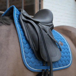 Tapis de Selle Kentucky Melange Dressage Marine Bleu marine