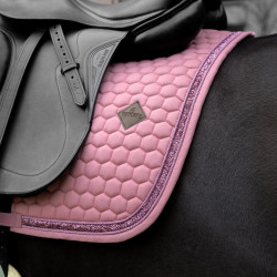 Tapis de Selle Glitter Band Dressage Kentucky Fuchsia Rose Tapis de Selle Glitter Band Dressage Kentucky Fuchsia Rose