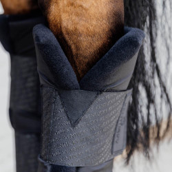 Achterste stalgamaschen PROtect Classic Kentucky Zwart