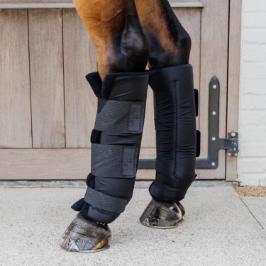 Protections d'écurie PROtect Classic postérieurs Kentucky Noir Protections d'écurie PROtect Classic postérieurs Kentucky Noir