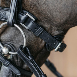 Neusriem paard rijden gevlochten Dy’on New English