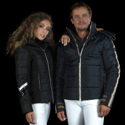 Blouson imperméable homme Iso Flags & Cup Bleu marine