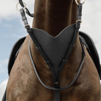 Volledige Martingaal van Zacht Leder Dy'on New English Collection Zwart