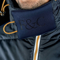 Blouson imperméable homme Iso Flags & Cup Bleu marine