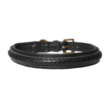 Collier Tressé pour Chien Dy'on Noir