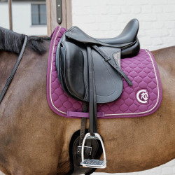 Tapis onion quilt 3D logo dressage Kentucky Mauve Violet