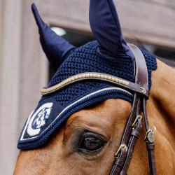 Bonnet anti-mouche Wellington 3D Logo rope Kentucky Marine Bleu marine