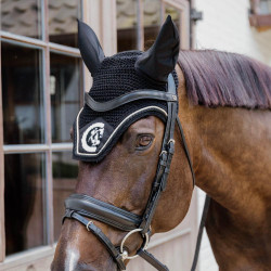 Bonnet anti-mouche Wellington 3D Logo rope Kentucky Noir