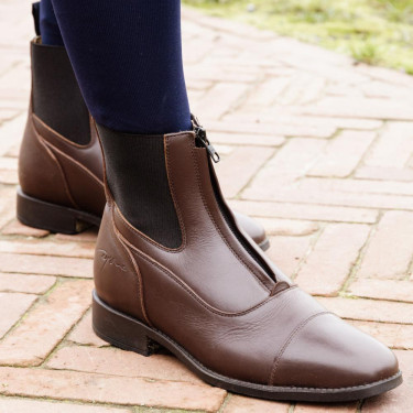 Boots rits Dy'on Bruin Boots rits Dy'on Bruin