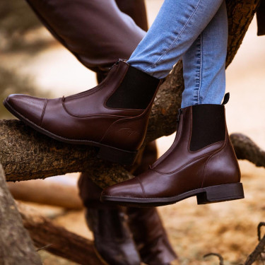 Boots zipper Dy'on Marron Boots zipper Dy'on Marron