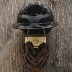 Helmhouder met Haak in Staal Grooming Deluxe by Kentucky Goud