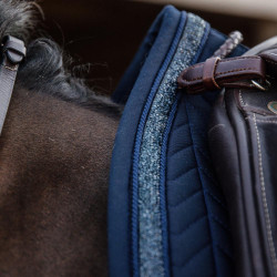 Tapis de selle dressage Kentucky Glitter Stone scintillant