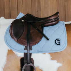 Tapis de selle Kentucky Wave Jumping Bleu clair Tapis de selle Kentucky Wave Jumping Bleu clair