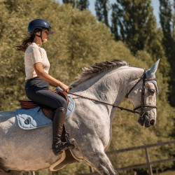 Tapis de selle Kentucky Wave Jumping Bleu clair Tapis de selle Kentucky Wave Jumping Bleu clair