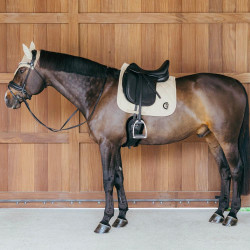 Tapis de selle d'équitation Wave 3D Logo pour dressage