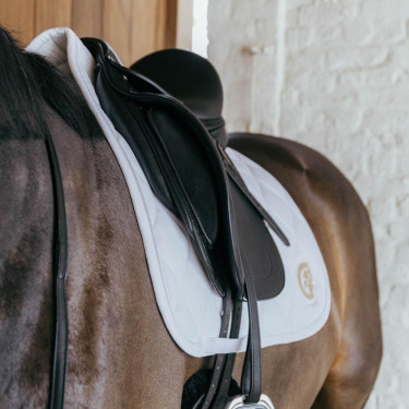 Tapis de selle Kentucky Wave Dressage Blanc Tapis de selle Kentucky Wave Dressage Blanc