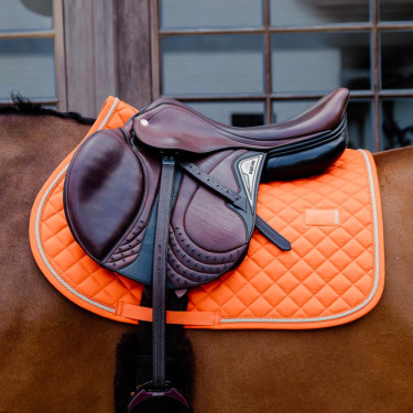 Tapis de selle kentucky Diamond Rope Jumping Orange