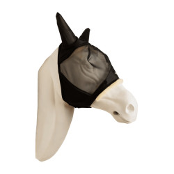 Masques anti-mouches Kentucky Skin Friendly avec oreilles Noir