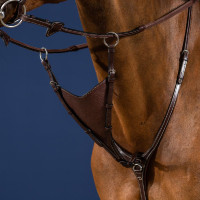 Fourchette De Martingale Pleine Souple Dy'on US Jumping Marron
