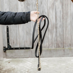 Lederen presentatielijn voor paardenshows Lederen presentatielijn voor paardenshows