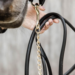 Lederen presentatielijn voor paardenshows Lederen presentatielijn voor paardenshows