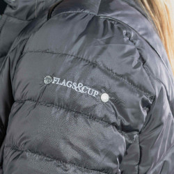 Lichte damesjas Apola Flags & Cup Antraciet Grijs Lichte damesjas Apola Flags & Cup Antraciet Grijs