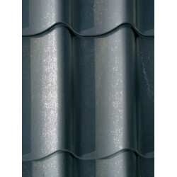 Panneau tuile alu-zinc anthracite Panneau tuile alu-zinc anthracite