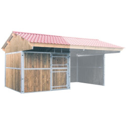 Uitbreidingsbox van prairie La Gée dubbele helling