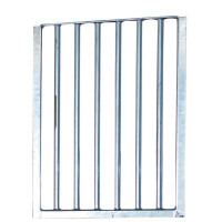 Vast raam met tralies La...