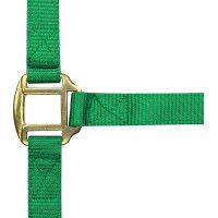 Licol nylon doublé cuir Norton Vert clair